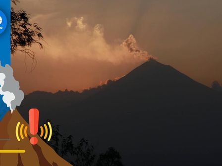 El semáforo de alerta volcánica del Popocatépetl está en Amarillo Fase 2 HOY 4 de diciembre de 2024 / Andrés Lobato