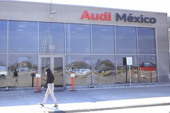 Vista externa de Audi México | Andrés Lobato