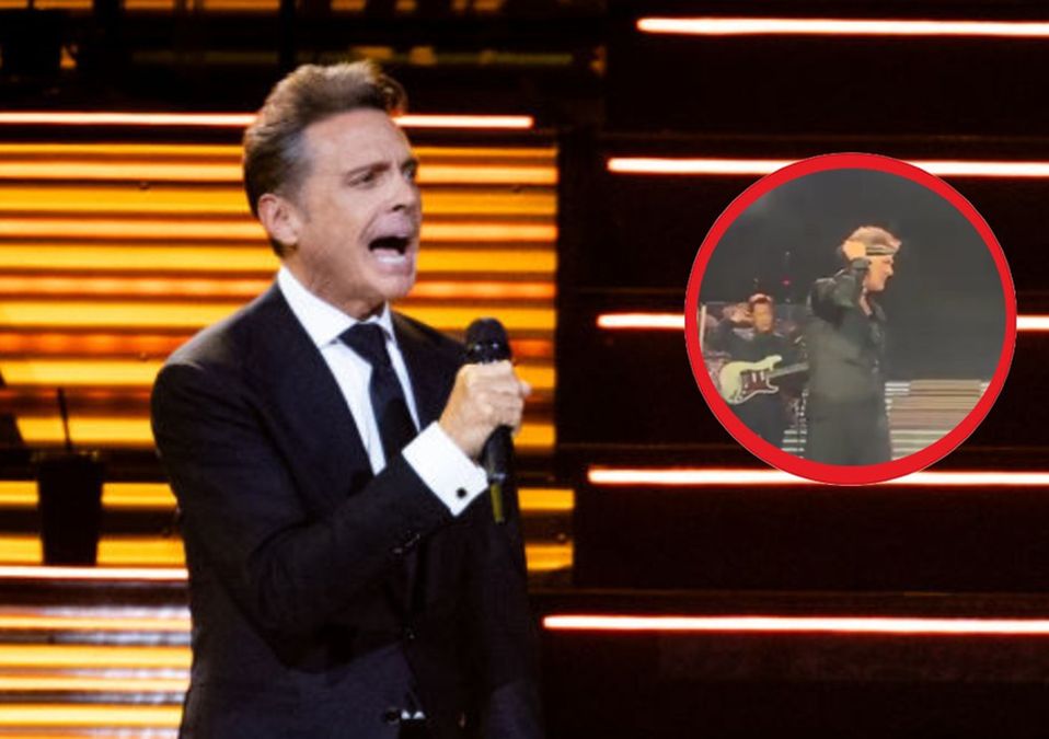 Luis Miguel sufrió desagradable incidente con un apuntador durante concierto en New York | Cortesía
