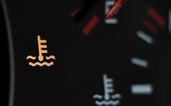Indicador de temperatura en el auto