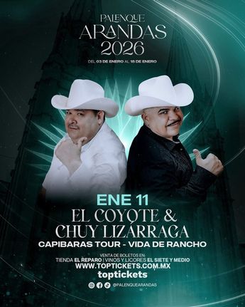la venta en línea se agotó a través del portal toptickets.com.mx | Feria Arandas