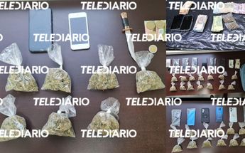Drogas y armas decomisadas en cateos. / Especial