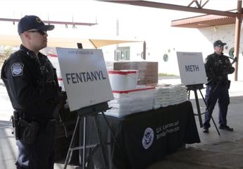 Decomiso de fentanilo y metanfetamina de las autoridades de Estados Unidos. | Reuters