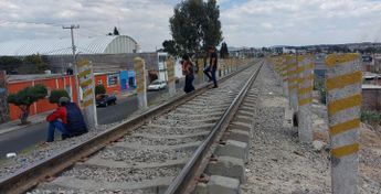 El paso del tren llamado 'La Bestia' ha ocasionado accidentes. | Foto: Isabel Hernández Medel