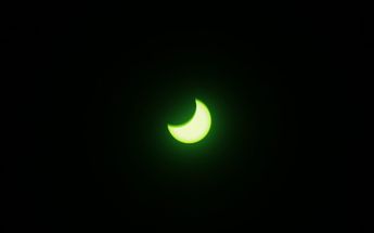 Trayectoria del eclipse solar 2023 desde CdMx/ Juan Carlos Bautista