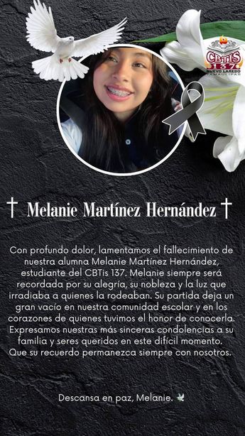 Despiden a Melanie Martínez tras accidente en Santiago. | Especial