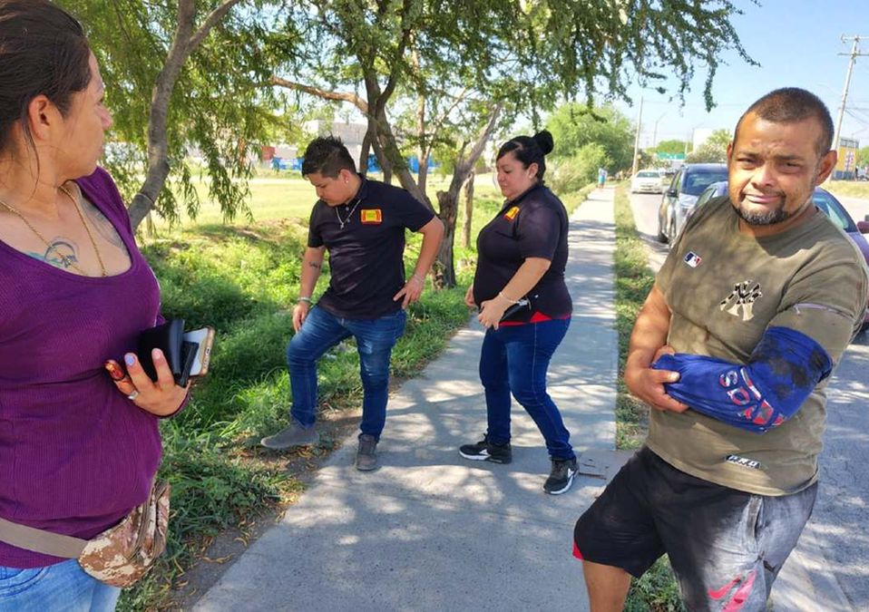 El incidente ocurrió en una zona conocida como El Pozo, en la colonia Colinas del Aeropuerto en Pesquería. | Agustín Martínez