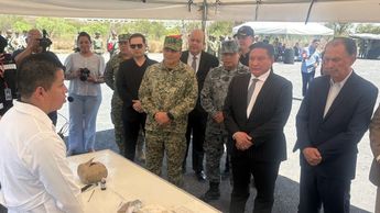 Se quemó un total de 520 kilos de narcóticos.| Especial