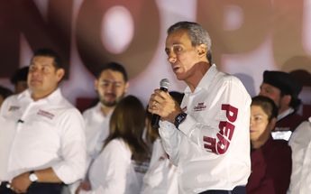 Pepe Chedraui celebró su virtual triunfo en un evento acompañado de Alejandro Armenta | Es Imagen