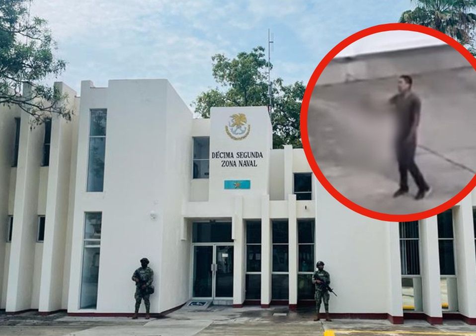 El hombre sufrió un paro cardiaco tras ser neutraliza, pero oficiales lograron reanimarlo. | Semar