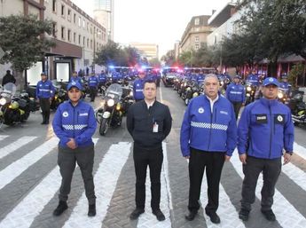 Con las nuevas adquisiciones, el municipio tiene 700 unidades policiacas. | Leonel Rocha