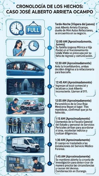 La Fiscalía estatal mantiene abierta la carpeta de investigación para determinar las circunstancias exactas en las que perdió la vida el empresario