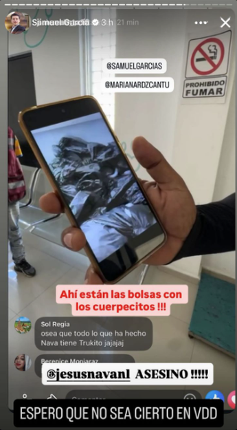 El gobernador Samuel García compartió en sus redes sociales las denuncias ciudadanas. | Cortesía