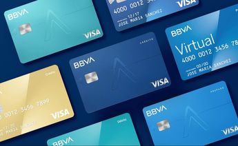 Las tarjetas Visa virtuales de BBVA pueden solicitarse por internet.