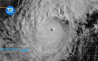 Ojo del huracán Milton