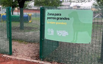 Zona para perros grandes y súper grandes