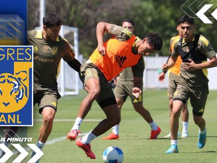 Entrenamiento de Tigres el día domingo 30 de marzo / @TigresOficial