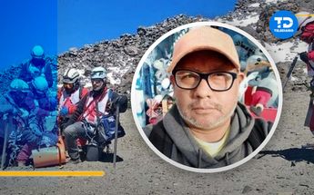 Último alpinista perdido en Pico de Orizaba | Diseño Oscar Avila