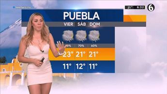 Pronóstico del tiempo para Puebla, con Jessica de Luna - 11 de agosto de 2022