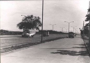 Avenida López Mateos en 1959. | Imagen: Sucedió en Guadalajara vía Facebook.