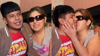 El año pasado, la mujer estuvo internada y pasó solo los festejos de navidad y año nuevo sin su mamá. | Especial