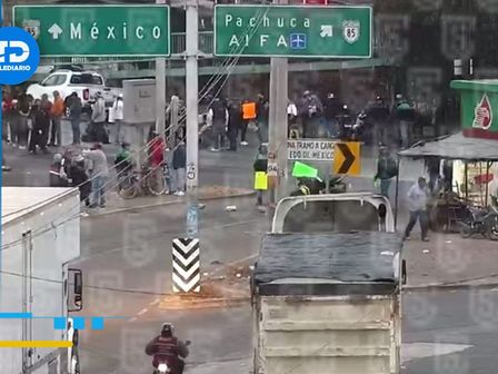 Los trabajadores exigen sus pagos atrasados | @C5Edomex