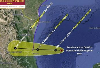 Potencial ciclón tropical 1