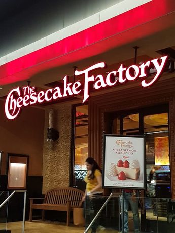 The Cheesecake Factory, el restaurante donde Ovidio era cliente recurrente. | Cortesía