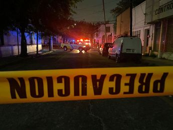 Movilización de la Policía de Monterrey en el Centro de la Ciudad. | Miranda Arias