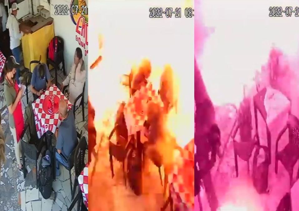 Flamazo en negocio de comida deja a 7 lesionados en Gómez Palacio
