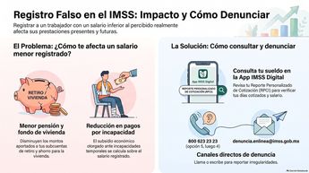 Aquí te decimos cómo puede afectar el registro del salario mínimo en IMSS si ese no es tu sueldo.