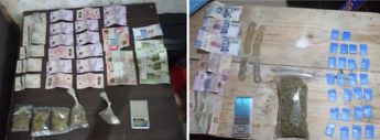 Parte de lo confiscado a 'Los Keos' durante su detención / Cortesía