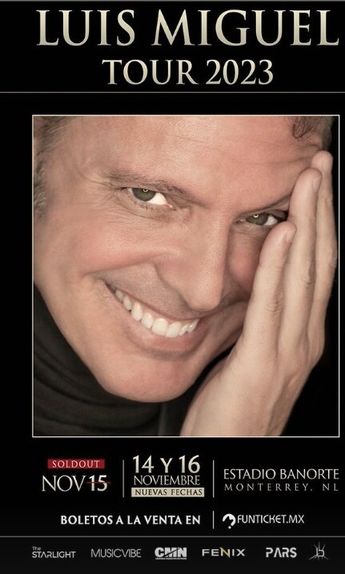 Luis Miguel abre nuevas fechas en Monterrey / Especial