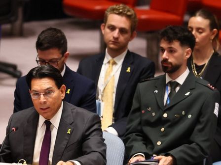 El Embajador Danny Danon, Representante de Israel ante la ONU | AFP