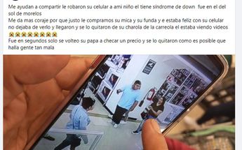 Roban celular a niño con síndrome de Down en Monterrey | Especial
