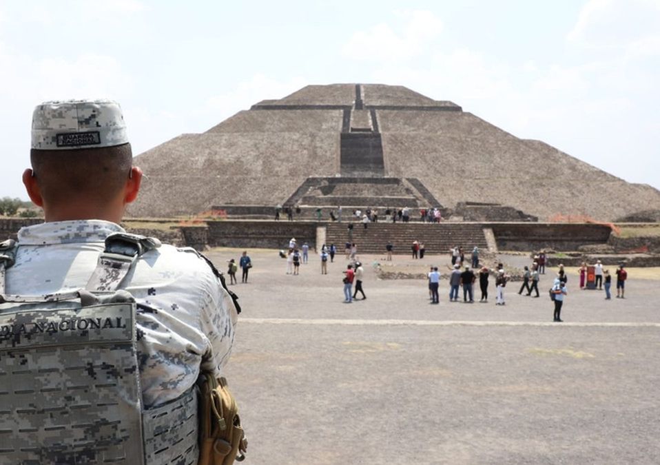Reabre Zona Arqueológica de Teotihuacán con filtros de seguridad. / Javier Ríos