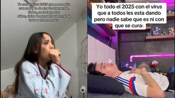 Según los usuarios que publican videos del 'virus 2025' la tos no es síntoma de COVID, no es gripe y "no se va con nada" | TikTok