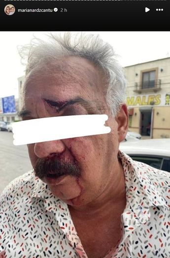 Colabores de Mariana Rodríguez presuntamente agredidos. | Cortesía