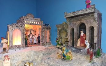 Nacimiento Belén en colonia Loma Linda | Erik Solheim Rocha