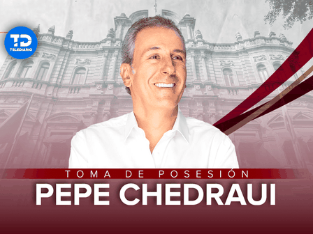 José Chedraui Budib ganó las elecciones a la presidencia municipal abanderado por el partido Morena / Diseño TD