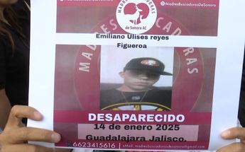 Cartel de búsqueda de Emiliano Reyes, hijo de Giselle / Telediario
