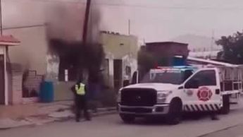 Sabinas: Bombero descubre que incendio que atendía en su casa