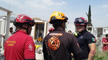 Elementos de Protección Civil rescataron a la mujer.| Especial