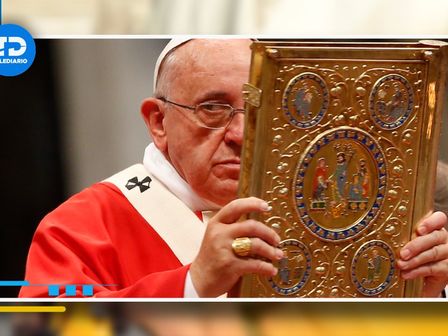 El Papa Francisco habló sobre su salario cuando tuvo un acercamiento con los jóvenes / AP.