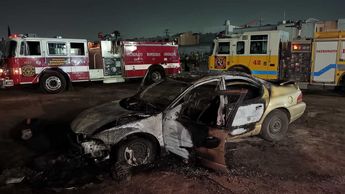 El incendio habría sido provocado por una falla mecánica del vehículo. | Israel Santacruz