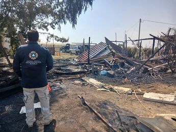 Taller queda destruido tras la explosión de pirotecnia en Cuautlancingo, Puebla / Cortesía