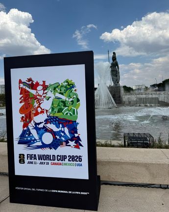 La ciudad se encuentra en los últimos preparativos para el Mundial 2026. | Foto de @Gdl2026 vía X.