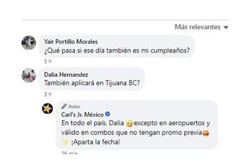 Promoción hamburguesas 1 peso