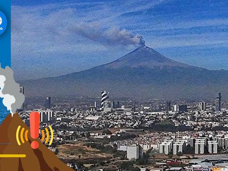 El semáforo de alerta volcánica del Popocatépetl está en Amarillo Fase 2 HOY 17 de diciembre de 2024 / Andrés Lobato