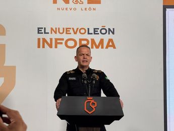Escamilla Vargas dijo que se busca fortalecer la Policía de Linares y por ende, la seguridad el municipio. | Víctor González